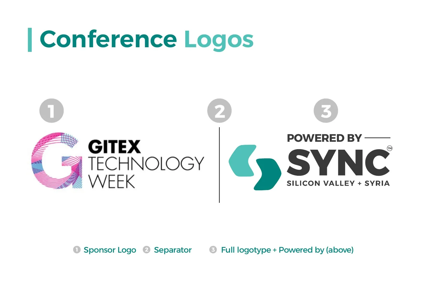 SYNC guideline — Sponsorship lockup