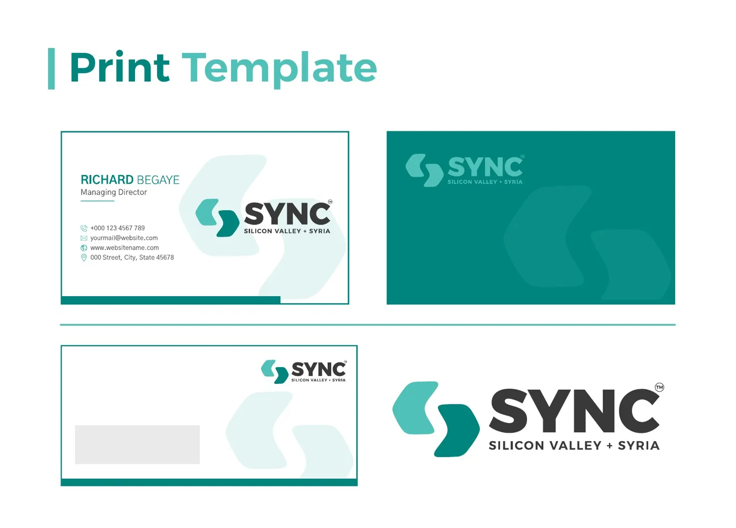SYNC guideline — Print template