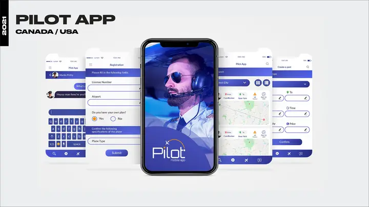 Pilot App — Canada / USA board