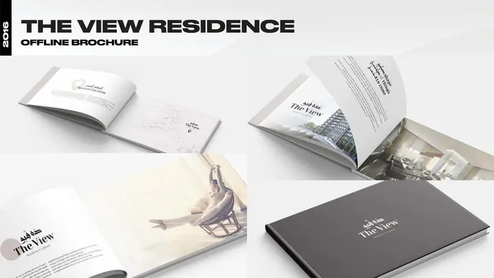The View Residence — Brochure board